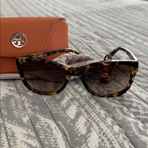 Tory Burch tortoise sunglasses
